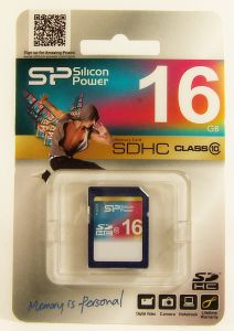 Карта памяти Silicon Power SDHC 16GB class10